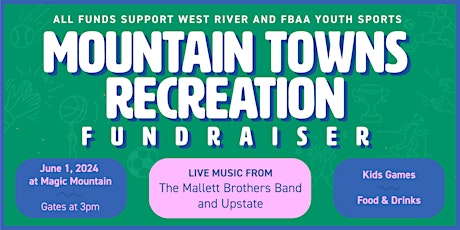 Join the Mtn Towns Community to celebrate-support local area youth sports!