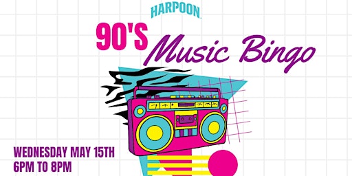 Imagem principal do evento 90's Music Bingo