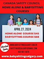 Hauptbild für Home Alone & Babysitting Courses