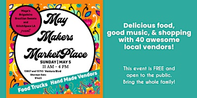 MAY MAKERS MARKETPLACE! primary image