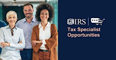 Hauptbild für IRS Recruitment Event for the Tax Specialist positions-Sacramento