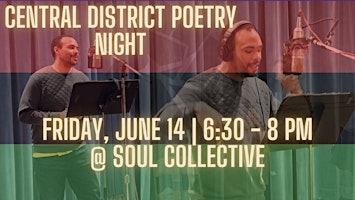 Hauptbild für Central District Poetry Night