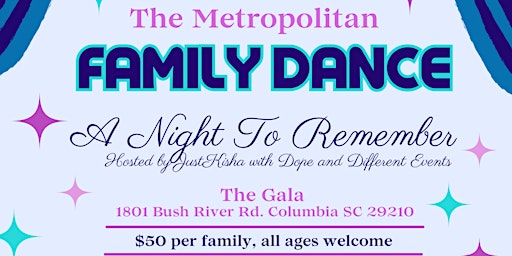Hauptbild für The Metropolitan Family Dance - "A Night To Remember"