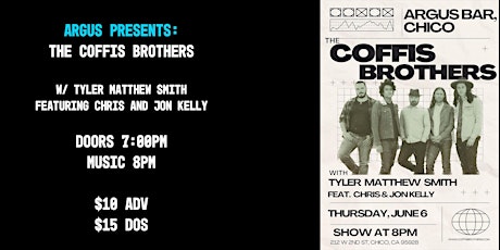 Live Music on the Argus Patio w/ The Coffis Brothers!  primärbild