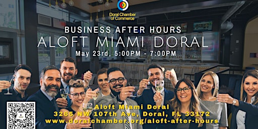 Primaire afbeelding van Connect & Conquer: After Hours Business Networking Event at Aloft Doral.