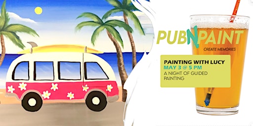 Imagem principal do evento Rooster Paint Night with PubNPaint May 3