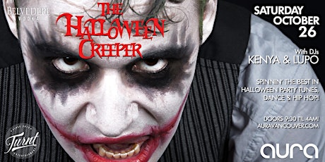 'The Halloween Creeper' feat DJs Kenya & Lupo - Open til 4AM! primary image