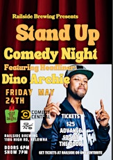 A Standup Comedy Night at Railside Brewing! Featuring Dino Archie