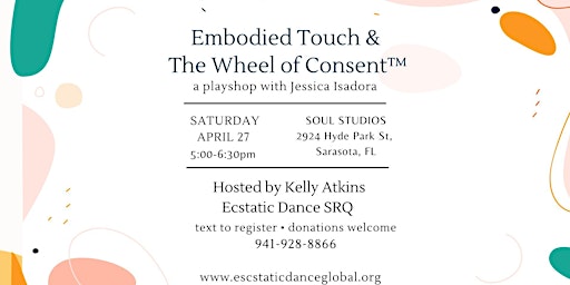 Imagen principal de Wheel of Consent play shop with Jessica Isadora and Kelly Atkins