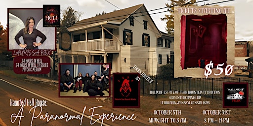 Imagem principal do evento Haunted Hell House: A Paranormal Experience