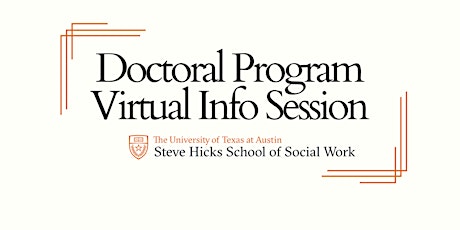 Doctoral Program Virtual Info Session for Fall 2025