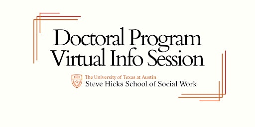 Imagen principal de Doctoral Program Virtual Info Session for Fall 2025