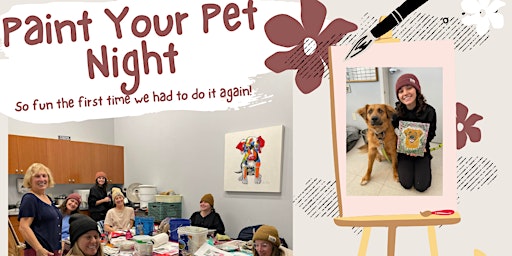 Hauptbild für WAG Paint Your Pet Night