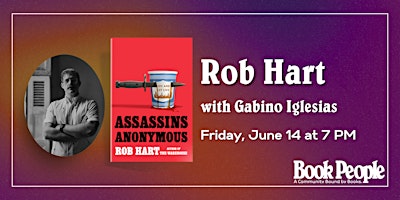 BookPeople Presents: Rob Hart - Assassins Anonymous primary image