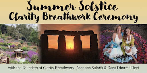 Imagem principal de Summer Solstice Clarity Breathwork Ceremony