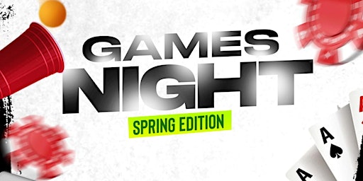 Primaire afbeelding van Games Night- The Spring Edition