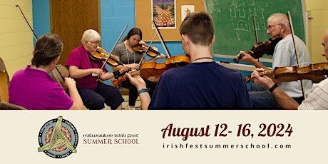 Milwaukee Irish Fest Summer School 2024