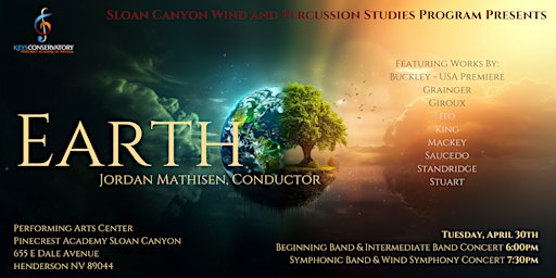 Hauptbild für Sloan Canyon Symphonic Band and Wind Symphony Spring Concert