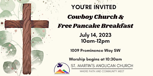 Imagem principal do evento Cowboy Church and Free Pancake Breakfast