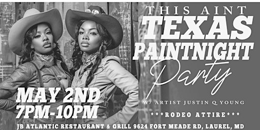 Imagen principal de This Aint Texas Paint Night Party (Laurel)
