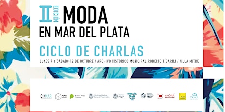 CICLO DE CHARLAS - MODA EN MAR DEL PLATA