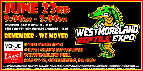 Westmoreland Reptile Expo