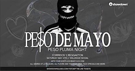 PESO DE MAYO : Peso Pluma Night