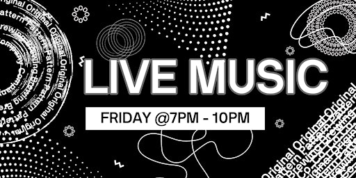 Imagem principal do evento LIVE Music Friday: House Music