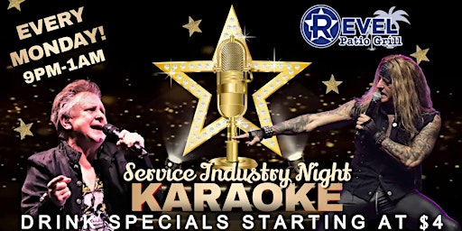 Primaire afbeelding van Service Industry Night & Anything Goes Karaoke