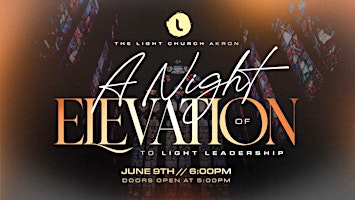 Imagem principal do evento A Night of Elevation To Light Leadership