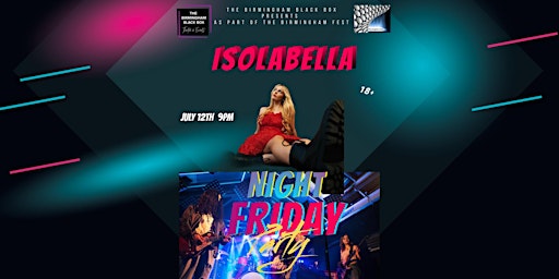 A night out with Isolabella primary image