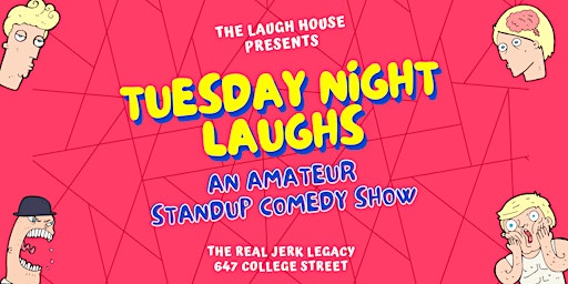 Primaire afbeelding van Tuesday Night Laughs: An Amateur Standup Comedy Night (FREE ENTRY)