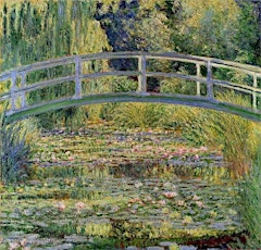 Bridge over a Pond of Water Lilies Painting Workshop