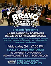 BRAVO Community Orchestra presents Latin American Portraits