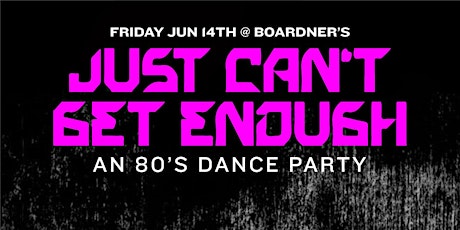Just Can’t Get Enough 6/14 @ Club Decades primary image