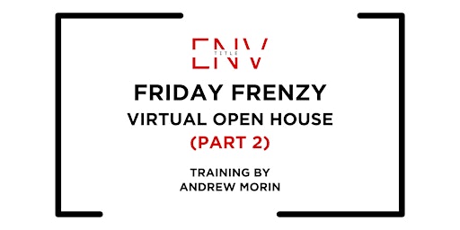 Hauptbild für Virtual Open House (PART 2)