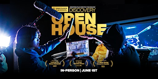 Imagem principal do evento Vancouver Film School Open House - June 2024