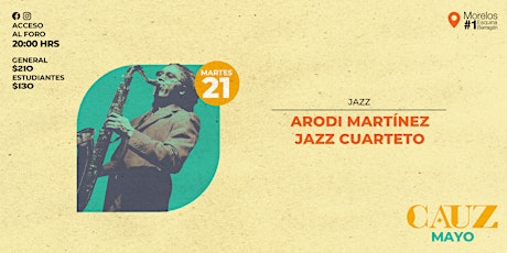 Imagem principal de Arodi Martínez Jazz Cuarteto
