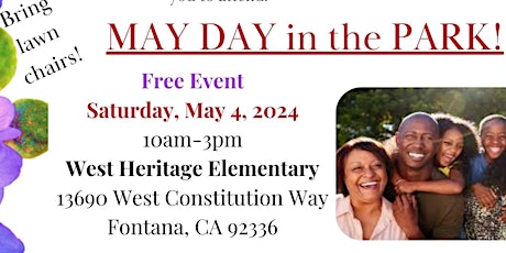 MAY DAY in the PARK!
