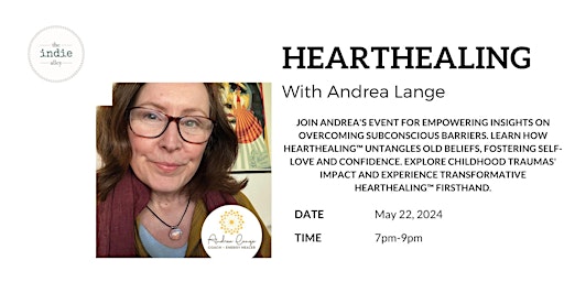 Imagem principal do evento HeartHealing With Andrea Lange