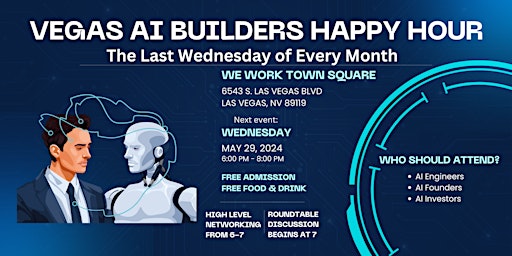 Image principale de Vegas AI Builders Happy Hour