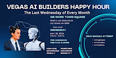 Imagem principal do evento Vegas AI Builders Happy Hour