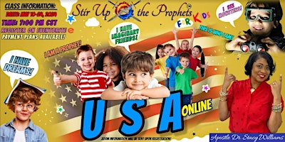 Stir Up the Prophets for Kids presents I Am A Prophet...This Is Who I Am primary image