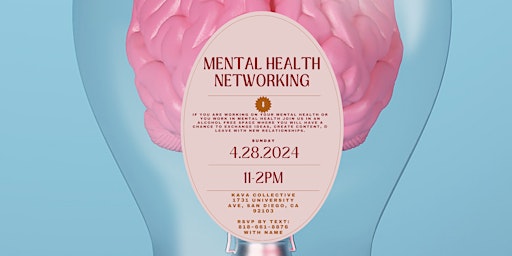 Imagem principal de Mental Health Networking & Content Creation