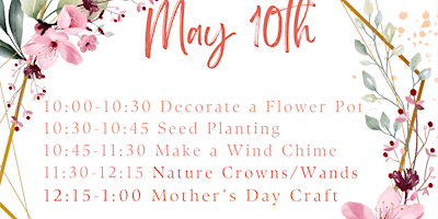 Image principale de Garden & Mothers Day Workshop