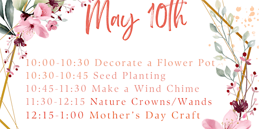 Garden & Mothers Day Workshop primary image