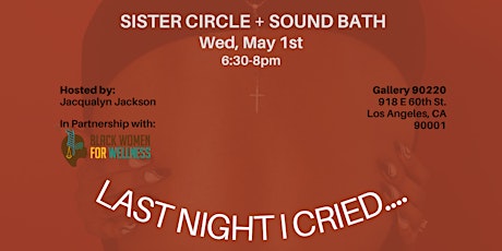 Sister Circle &  Sound Bath