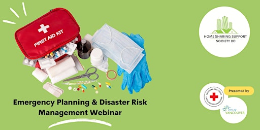 Image principale de Emergency Planning & Disaster Risk Management  Webinar