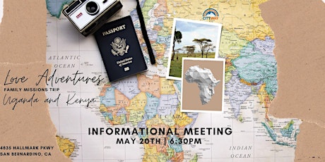 Love Adventures Family Missions Trip - Informational Meeting