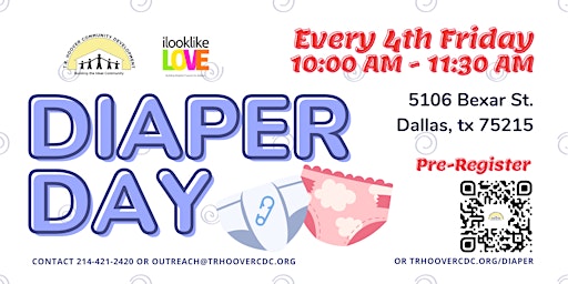 Pre-Register Now for Diaper Day! primary image